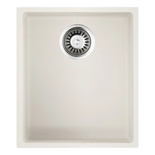 Kitchen sink Omoikiri Bosen 38-U-EV Tetogranit(Everest)(anti-scratch, heat-resistant, overflow