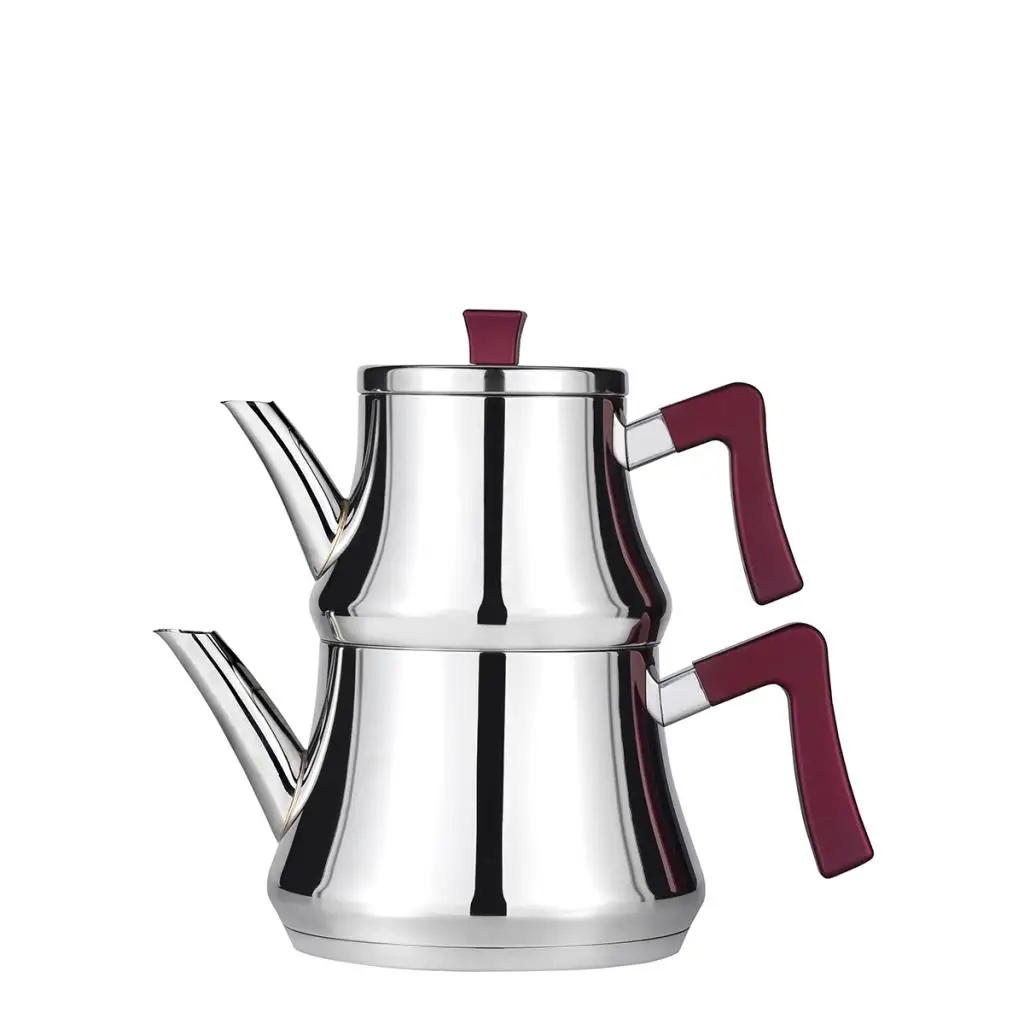 

Amboss Ruby Teapot , Stainless Steel , For All Furnace Types , 2 lt Teapot , 2,7 L Water Boiler