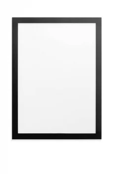 

Self-adhesive magnetic information frame duraframe A4 Black