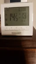 Regulador de temperatura de calefacción de caldera de Gas programable, termostato de batería AA con bloqueo de Chico, Control manual