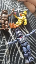 Nuevo 6 unids/set en Freddy cinco noches PVC figura de acción de 17cm Bonnie Foxy juguetes de Freddy 5 Fazbear muñeco de oso bebé juguetes para los niños