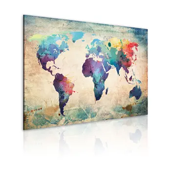 

Table-Board in rainbow color-60x40