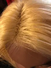 Peluca Bob 13x1 1B 613 cabello humano liso brasileño con encaje frontal, rubio miel degradado, Remy corto prearrancado para mujeres negras