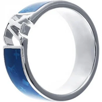 

Jay VI ring with silver enamel
