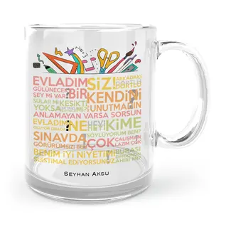

Personalized Teacher's Words Glass Mug Cup-1
