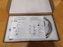 ROVOGO, grúa filtrada de doble mango negro mate para cocina, grifo con filtro de agua de rotación de 360, grifo mezclador de fregadero de cocina de tres vías