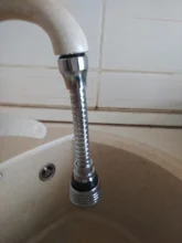 Kitchen Faucet Connector Diffuser Nozzle Aerator Shower WATER-FILTER Adjustable Transver