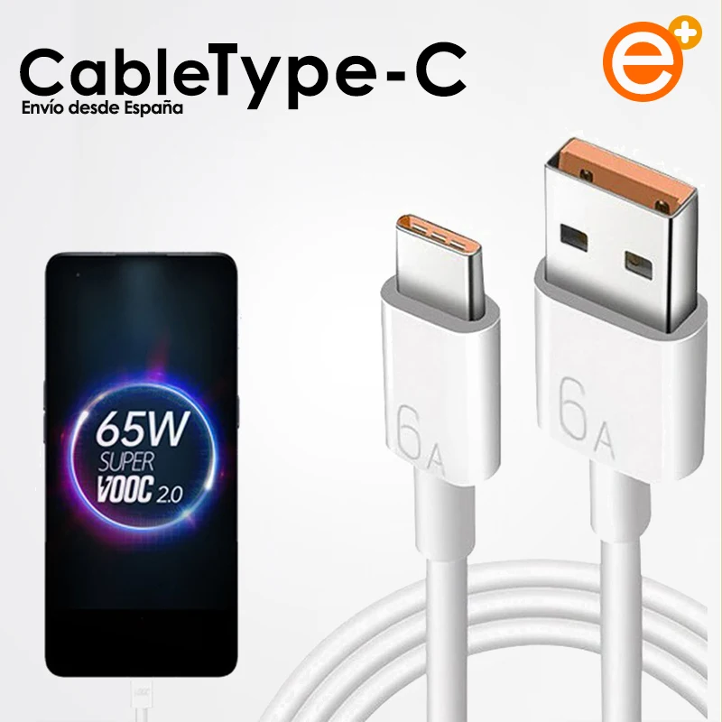 Кабель USB Type-C для быстрой зарядки 6 А | Мобильные телефоны и аксессуары