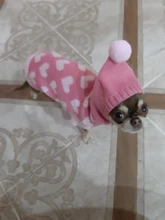 Dog-Sweater Puppy Jumperpet Dogs Medium Warm Cat for Small Jacket Hoodie Hearts