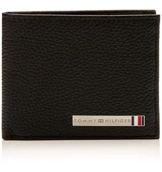 

TOMMY TH PLAQUE CC FLAP AND COIN wallet men
