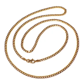 

18k gold chain solid 60 cm. 12.95 grs. 2,5mm. [9554]