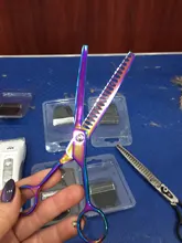 Barber Scissors Curved Professional Thinning Shears Dog Cat 9CR Pet-Dog High-Quality