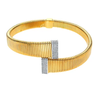 

Silver Bracelet with cubic zirconia sunlight sample 925