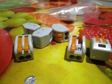 Cable-Connectors Push-In-Terminal-Block Fast-Wire Universal 222 Spl-2/3 223 Compact