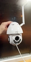 Cámara IP WIFI 1080P PTZ 5X Zoom óptico velocidad Domo ONVIF CCTV al aire libre impermeable 2MP cámara de Audio bidireccional Hiseeu