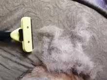 Peine de acero inoxidable para perros y mascotas, cepillo para quitar el pelo, herramienta de aseo para gatos, mango suave, accesorios para productos para mascotas #2
