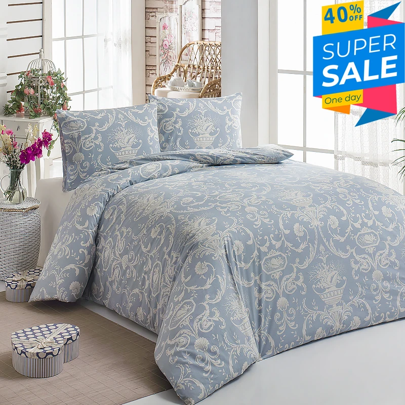 Lady Moda Tual Luxury Bed Linen Cotton Set Ranforce Bedding Sets Twin Full Queen King Size
