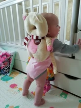 Gran protección para la cabeza de bebés de niño reposacabezas cuello almohada lindo alas cojín de resistencia a la caída de cuidadora