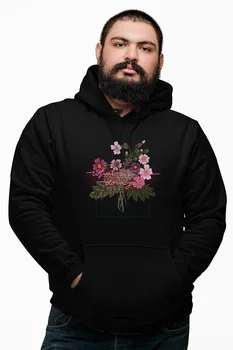 

Angemiel Wear What Are You Doing Black Male Hooded Sweatshirt