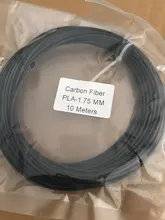 Creozona PLA TPU PETG fibra carbono madera filamento para 3D pluma 10 metros 1,75mm materiales de impresión de plástico