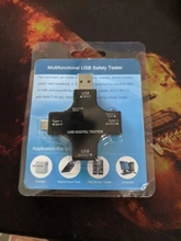 Probador de Color TFT USB Bluetooth tipo-c PD, voltímetro Digital, medidor de corriente de voltaje, amperímetro, detector, cargador tipo batería externa, indicador