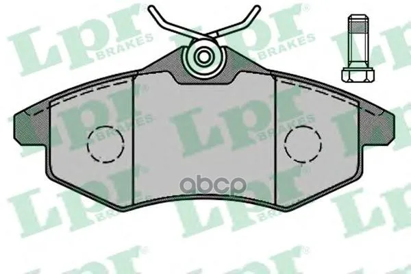 Колодки Тормозные Citroen C2/C3 1.1-1.4 02- Передние Lpr 05p805 Lpr арт. 05P805