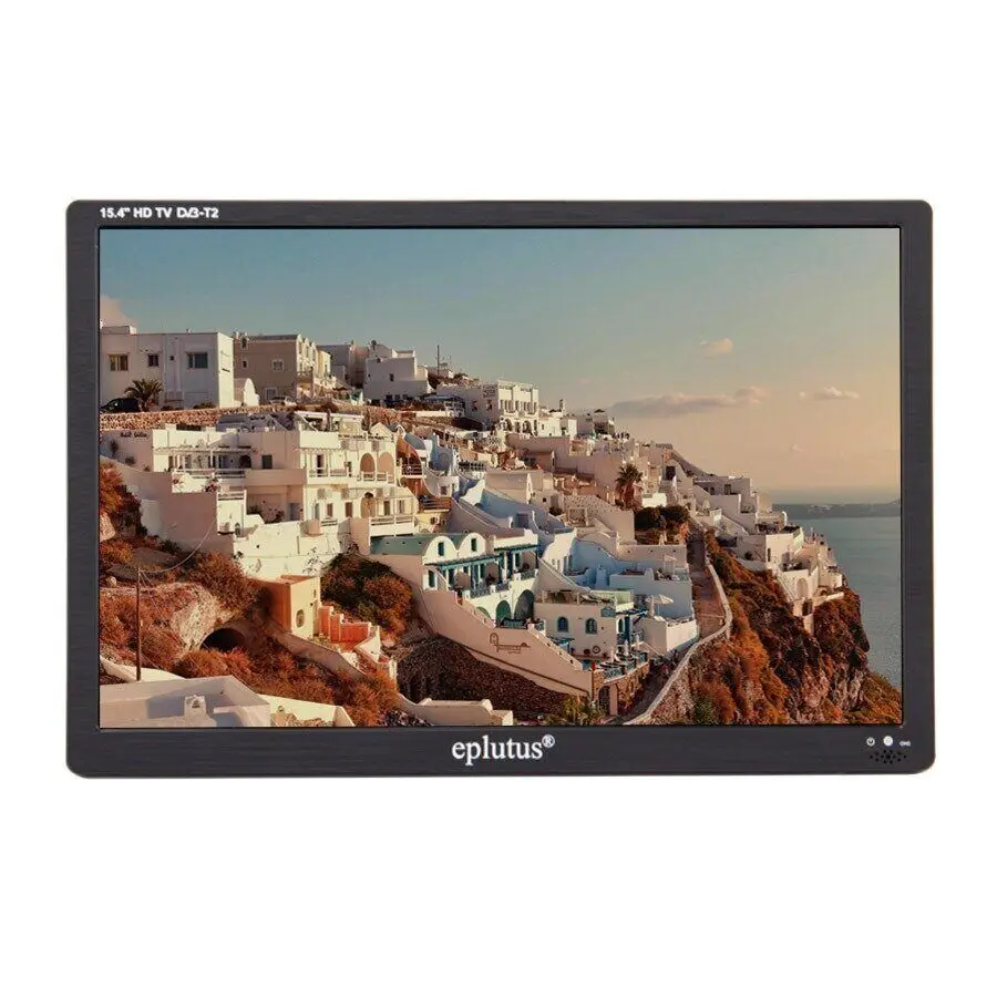 Портативный цифровой телевизор Eplutus EP-159T 15 4&quot DVB-T2 с аккумулятором автомобильный