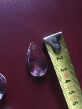 Pendant Jewelry Chandelier Suncatcher-Spacer Crystal-Prism Glass Faceted Clear Tear DIY