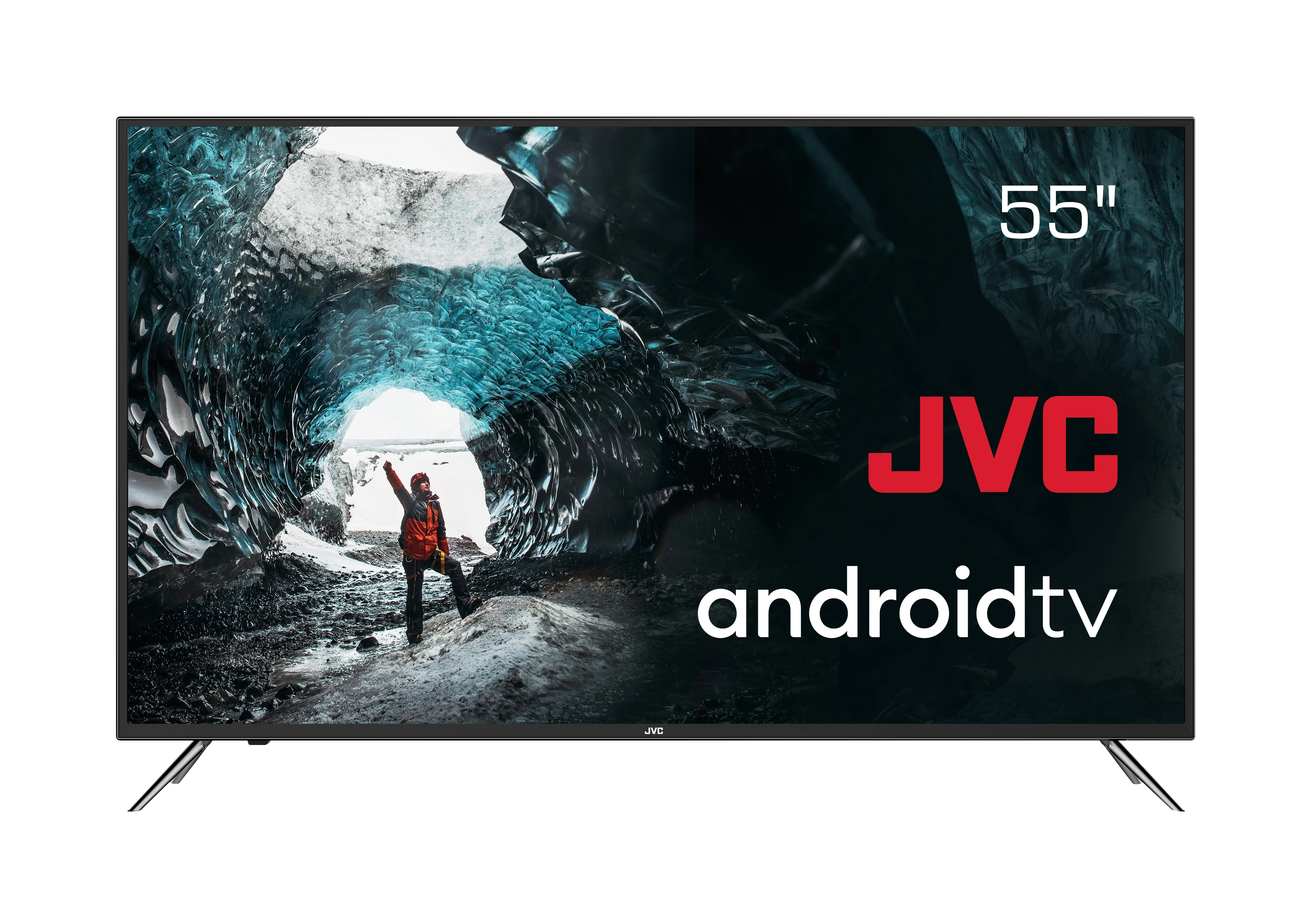 55 дюймов Телевизор TV JVC UHD 4K Android 55" LT-55m790 Bluetooth Smart Голосовое управление 5ГГц |
