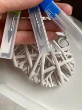 Dmoley-broca de carburo de tungsteno para manicura, accesorio de equipo de arte de uñas, pulidor de limas