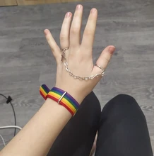 Anillo de cadena cruzada Vintage para hombre y mujer, sortija ajustable, Hip Hop, Punk, para fiestas, citas, BFF, 2020