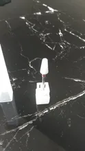 Fresas de cerámica para uñas, brocas eléctricas para manicura y pedicura, máquina de limado, equipo de herramientas de Arte de uñas, 1 Uds.