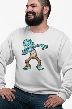 

Angemiel Wear Dab Makes Zombie White Men 'S Sweatshirt