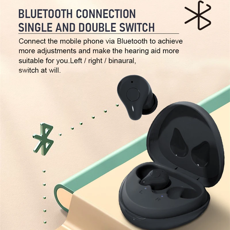 Bluetooth-слуховой аппарат перезаряжаемый телефонный УСИЛИТЕЛЬ - Цена: 8 061,70 руб.