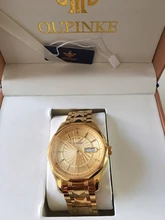 Swiss OUPINKE-reloj mecánico automático para parejas, pulsera a juego, regalos de San Valentín