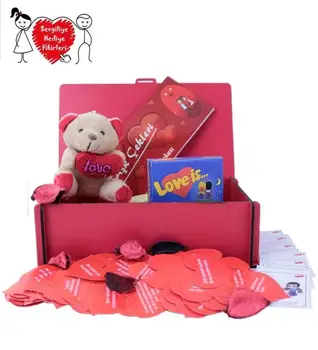 

Angemiel Gift Sweetheart Romantic Love Box Gift Set