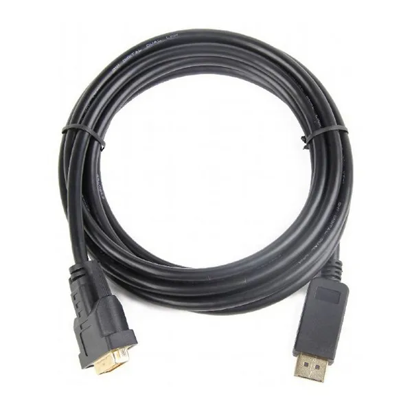 Переходник DisplayPort-DVI GEMBIRD CC-DPM-DVIM-6 1080 px(1,8 m) черный