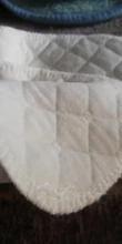 10 unids/set reutilizable ropa de pañales de bebé pañal 3 capa insertar 100% de algodón lavable bebé respetuoso del medio ambiente de pañal