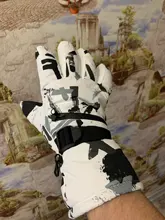 Snowboard Gloves Motorcycle Waterproof Winter Touch-Screen Warm Ultralight Fleece Professional