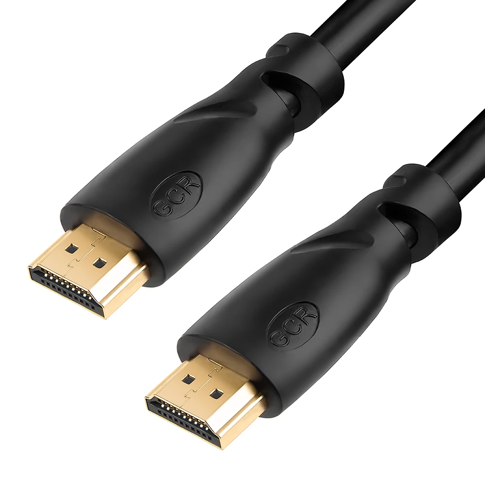 Длинный кабель HDMI 2.0, 10m, 15m, 20m, 30m, 40m, 4K, Тройной экран, Ethernet, 18Gbit/s - Цвет: Черная оправа, черные линзы