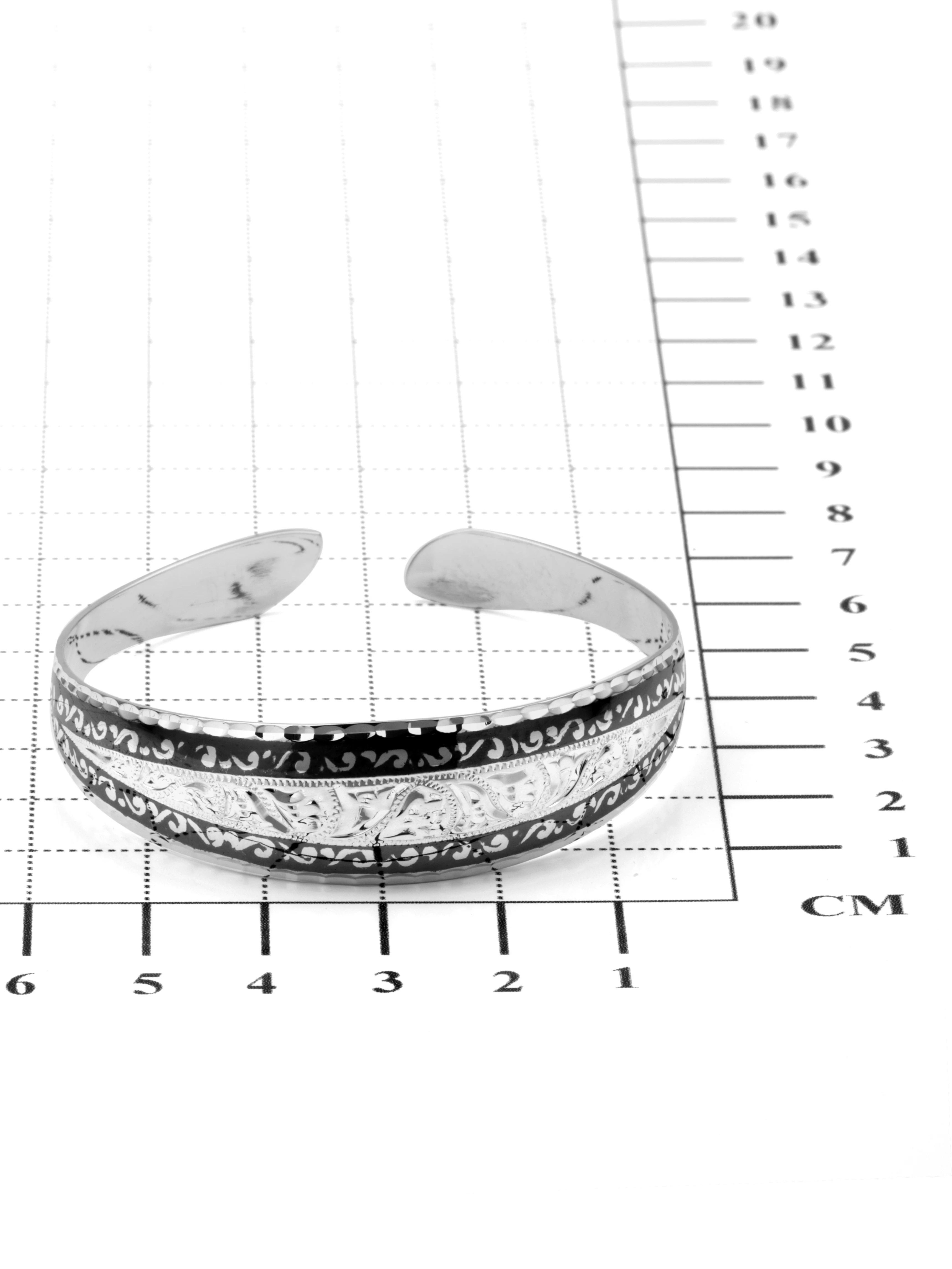 Кубачинский браслет на руку из серебра 875 Agra Jewelry Кубачи ручная работа.
