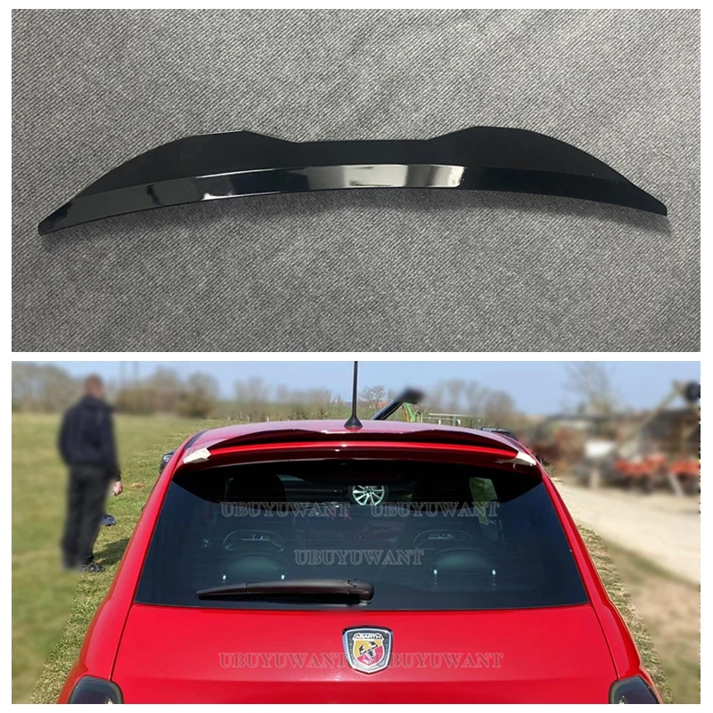 Mini Spoiler Extension Fiat 500 Abarth Mk1 2008-2012 Spoiler Ala Posteriore Per Fiat 500 Abarth Mk1 Lifting 2016-Accessori Auto