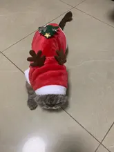 Christmas Dog Clothes Small Dogs Santa Costume for Pug Chihuahua Yorkshire Pet Cat Clothing