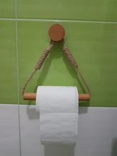 Rack-Holders Paper-Accessory Hanging-Rope Bathroom-Decor Toilet Wall-Mounted Kitchen-Roll