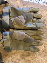 Guantes de motocicleta transpirables Unisex, de dedo completo, de carreras al aire libre, de moda, protectores para Motocross, 1 par