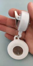 ALK-relojes de bolsillo para enfermera, relojes médicos de silicona de alta calidad, redondos, reloj FOB estacionario con Clip, regalo de médico para Hospital