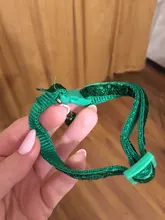 Caliente 1cm hebilla de seguridad gatito Corbata con Bell polvo de Color Gatos Perros mascotas Nylon perro ajustable brillo Collar