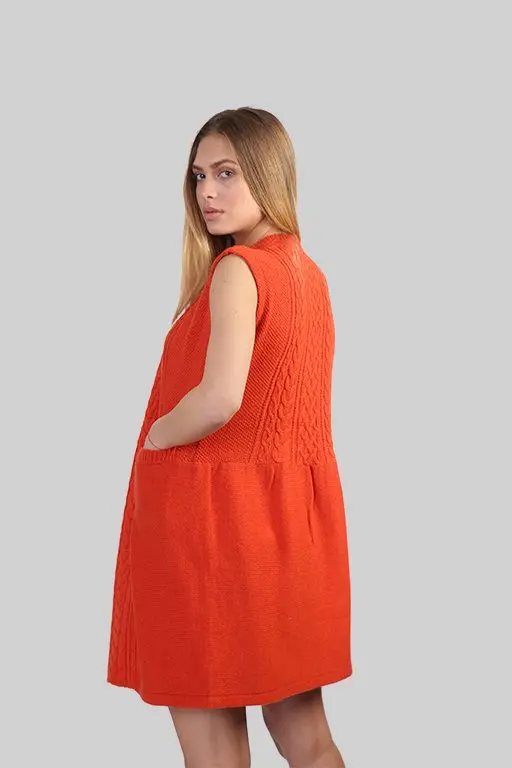 

Sweater Bike Collar Women Winter Jacket 3248