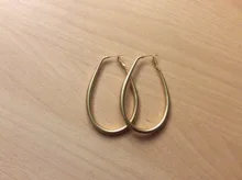 Earrings Jewelry Geometric-Drop-Statement Multiple Round Gold-Color Trendy Women New