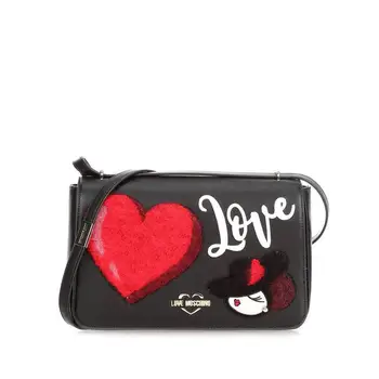 

LOVE Shoulder Bag Pu Black